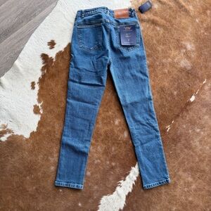 Cavalli Class Blue Straight-Leg Jeans